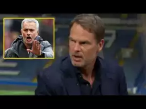 Video: Jose Mourinho Destroys Frank De Boer Over Marcus Rashford